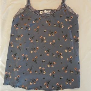 Hollister Lacey floral top